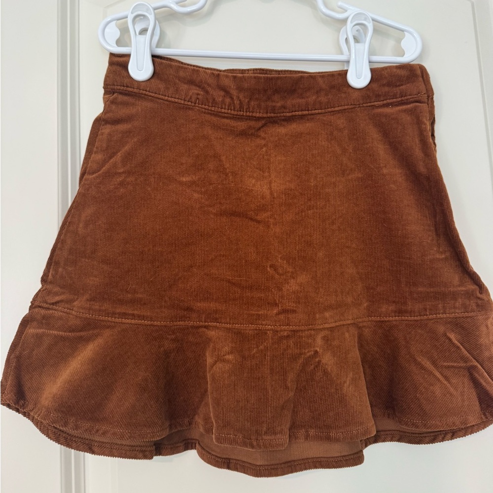 CrewCuts Brown Corduroy Skirt